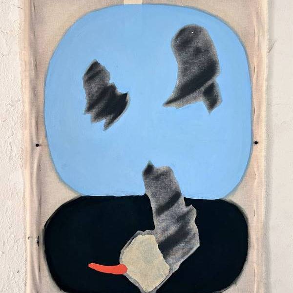 Blue Artificial Painting Ivanka Nechyporuk - Subjektiv.art