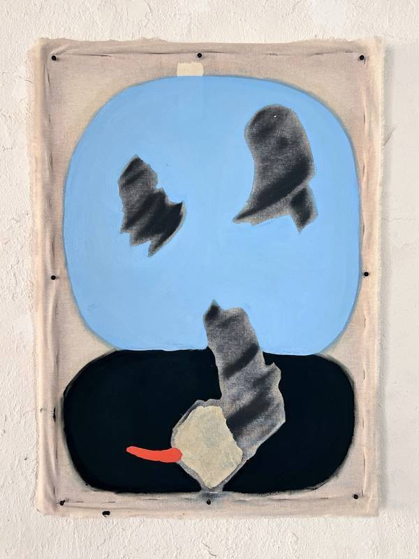 Blue Artificial Painting Ivanka Nechyporuk - Subjektiv.art