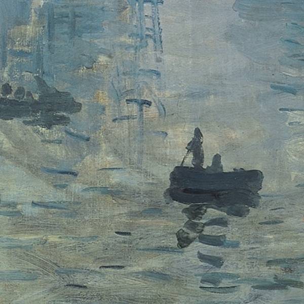 Impression, Sunrise Expressive and gestural Painting Claude Monet - Subjektiv.art