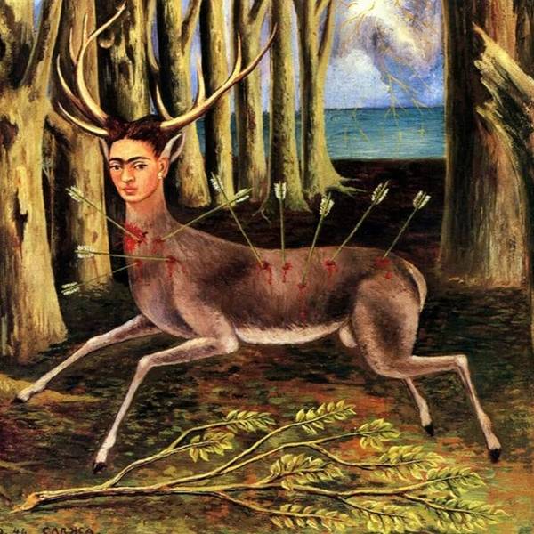 Deer No Promo Artificial Painting Ivanka Nechyporuk - Subjektiv.art