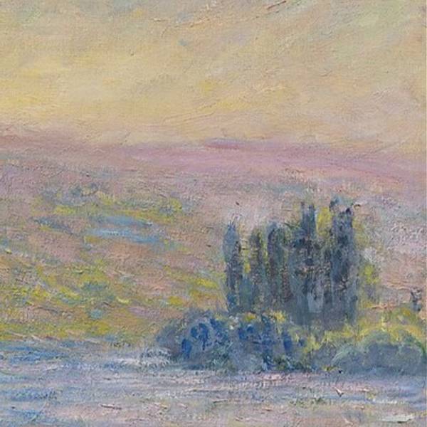 Flower Beds at Vétheuil Expressive and gestural Painting Claude Monet - Subjektiv.art