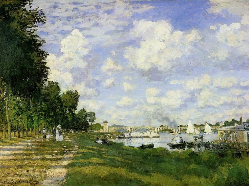 Bassin d'Argenteuil Claude Monet - Subjektiv.art