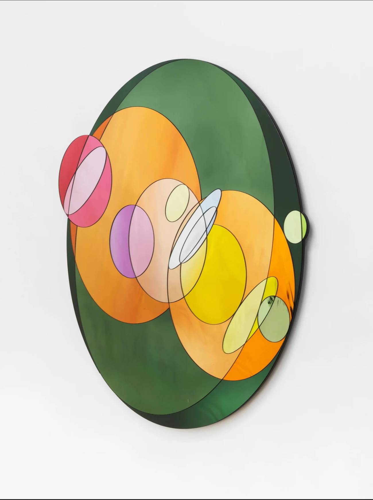 Forest sunset flare Abstract Sculpture Olafur Eliasson - Subjektiv.art